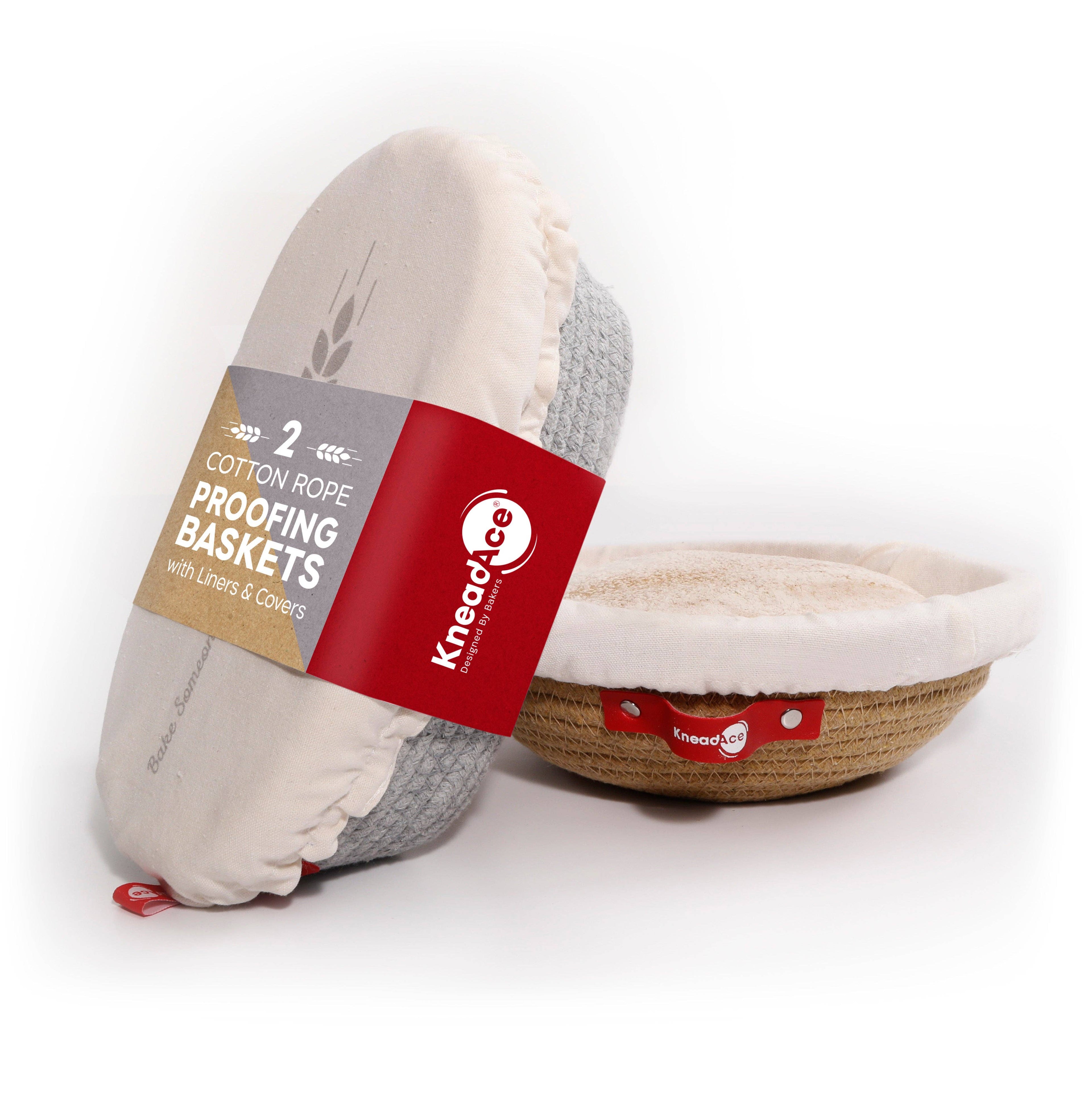 Round Bread Proofing Basket Set