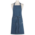 Denim Kitchen Apron with Pockets