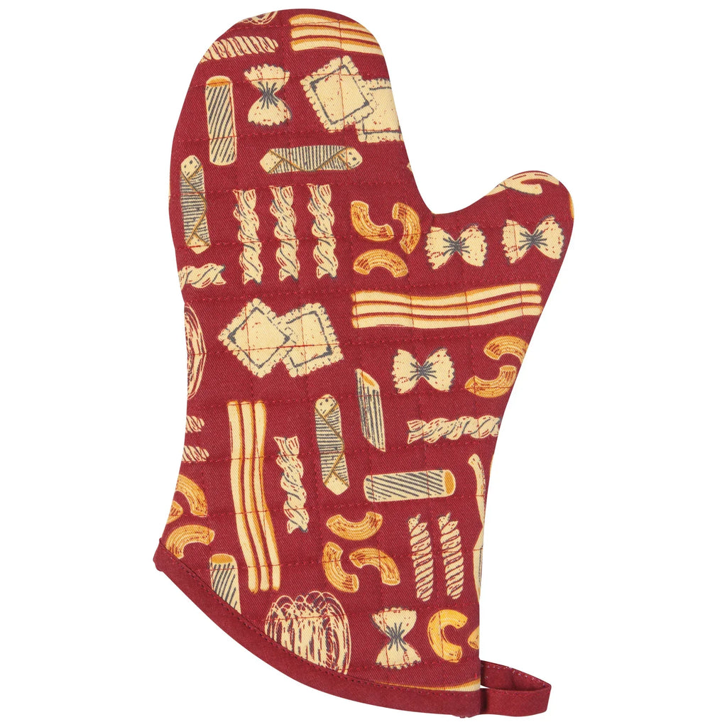 Printed Cotton Oven Mitt