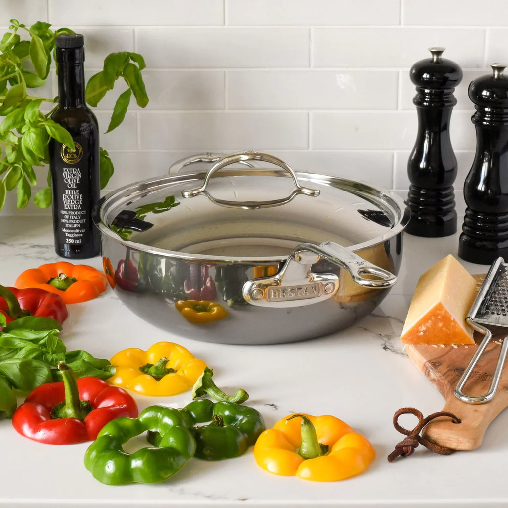 Stainless Steel Sauté Pan with Lid