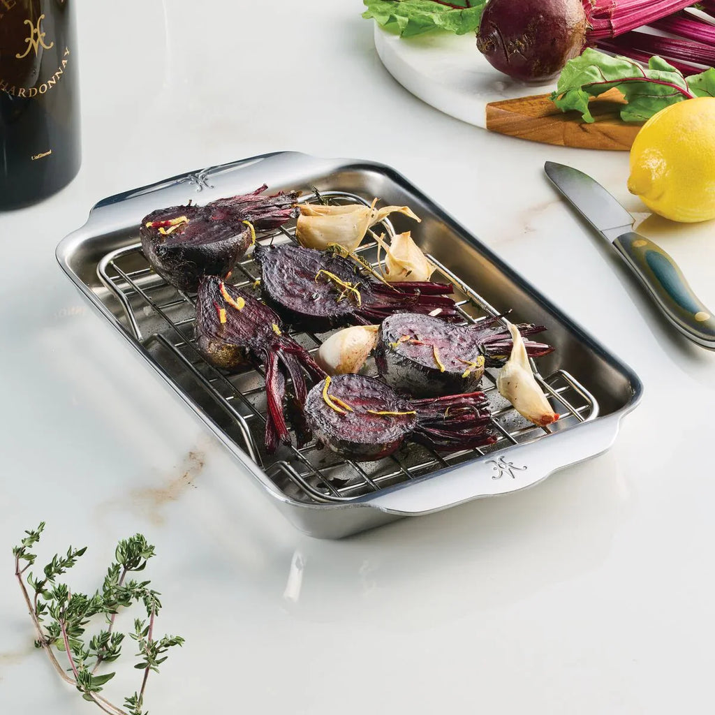 Stainless Steel Roasting Pan with Rack