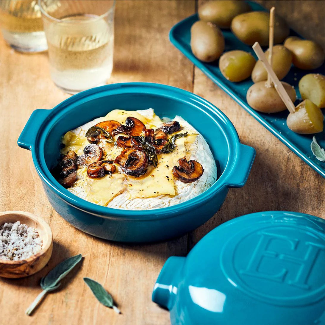 Round Ceramic Cheese Baker – 17cm Diameter