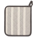 Pot Holder - Superior - Pencil Stripe Gray