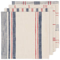 Classic Striped Kitchen Towels – Set of 4