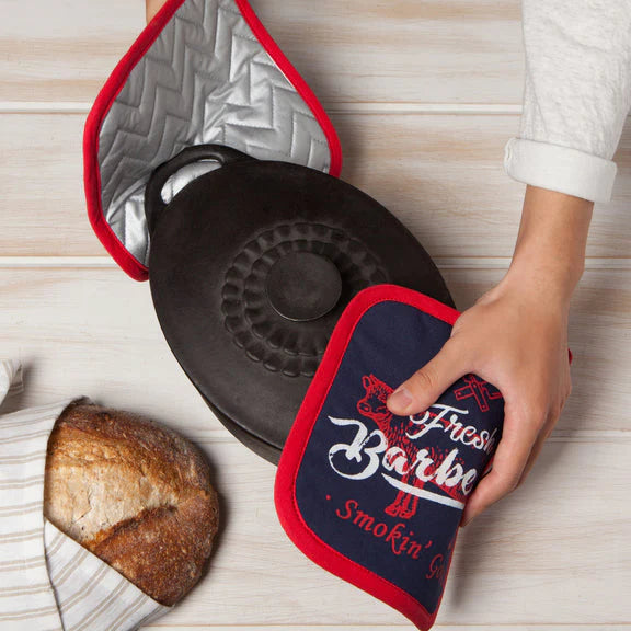 BBQ Oven Mitt & Pot Holder Set