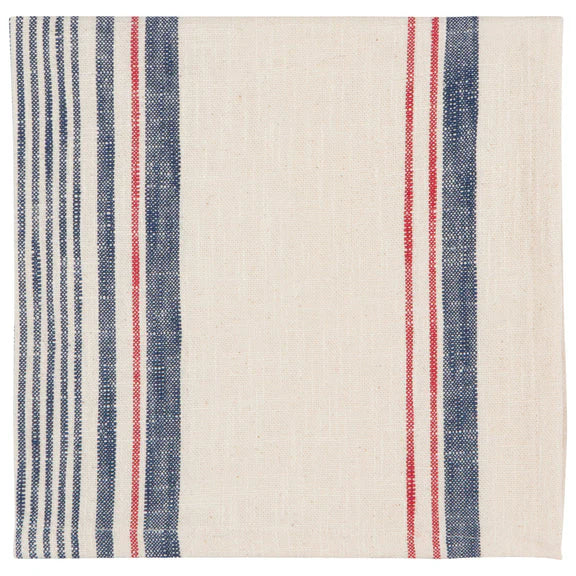 Classic Striped Kitchen Towels – Set of 4
